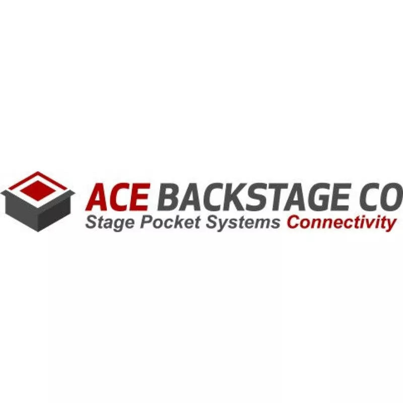 Ace Backstage DDB NARROW BLACK STEEL 2-GANG QUAD