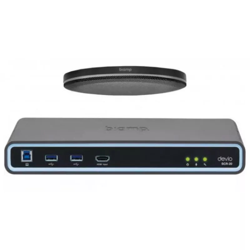 Biamp Devio SCR-20CX Black Conferencing hub and microphon