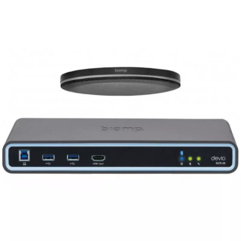 Biamp Devio SCR-25CX Black Conferencing hub and microphon