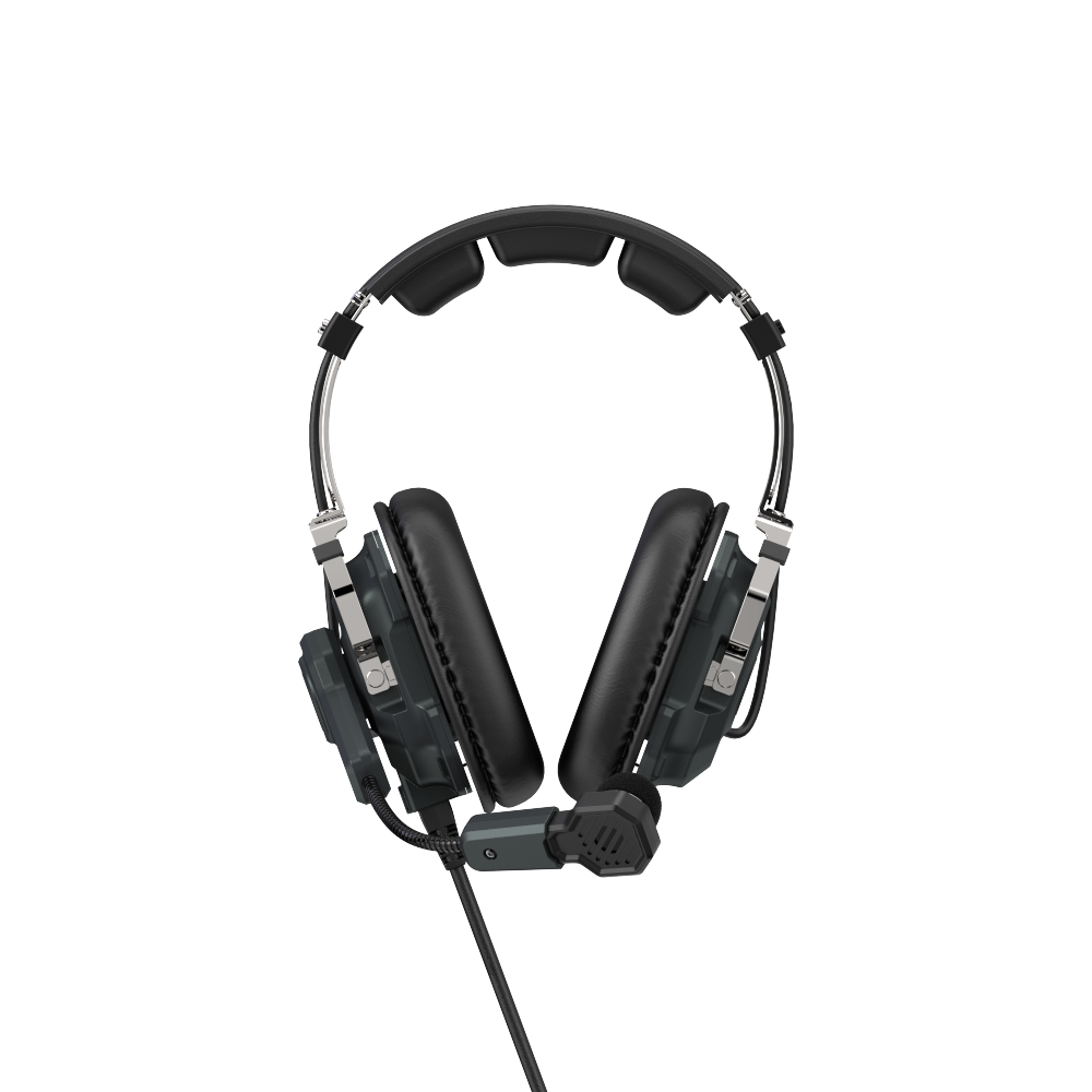 HOLLYLAND HL-Solidcom M1 Pro-4B-DH Full-Duplex ENC Wireless Intercom System (4 Beltpacks and Double-Ear Headsets)
