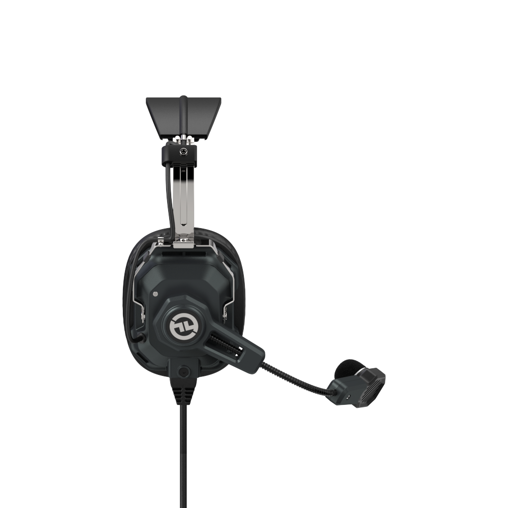 HOLLYLAND HL-Solidcom M1 Pro-4B-DH Full-Duplex ENC Wireless Intercom System (4 Beltpacks and Double-Ear Headsets)