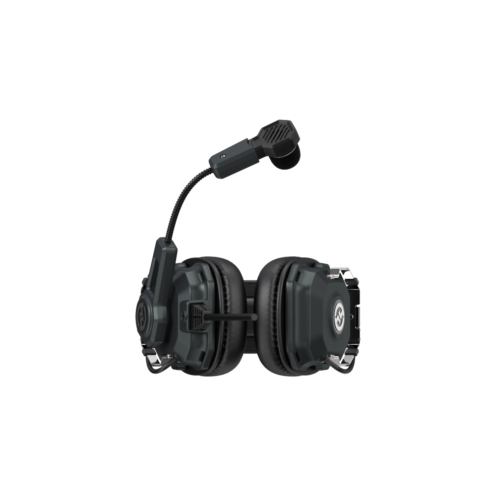 HOLLYLAND HL-Solidcom M1 Pro-8B-DH Full-Duplex ENC Wireless Intercom System (8 Beltpacks and Double-Ear Headsets)