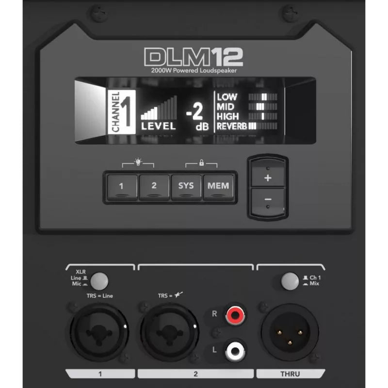 Mackie DLM12 DLM Series 12" Full-Range Powered Loudspeaker