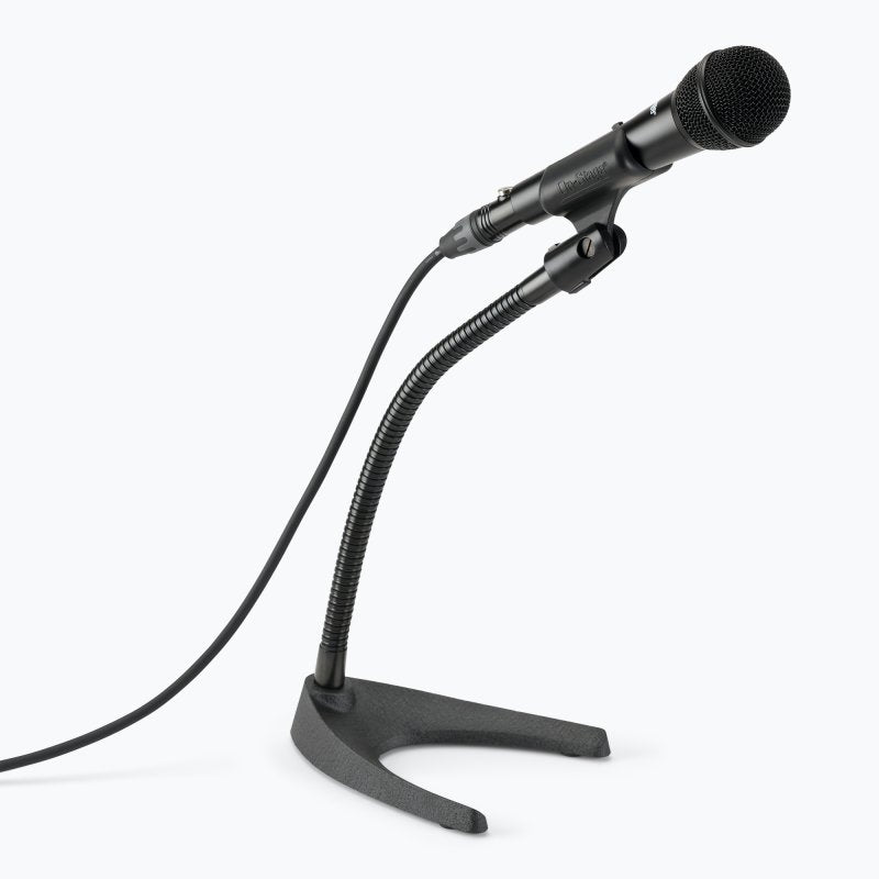 On-Stage TMP-DS6213 Gooseneck Desktop Mic Stand