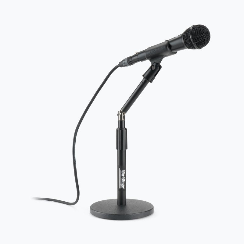 On-Stage TMP-DS8200 Adjustable Desktop Mic Stand with Rocker-Lug