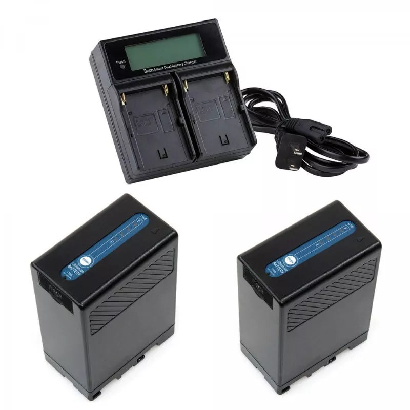 IKAN DV-DUAL-U68 DV Battery Kit