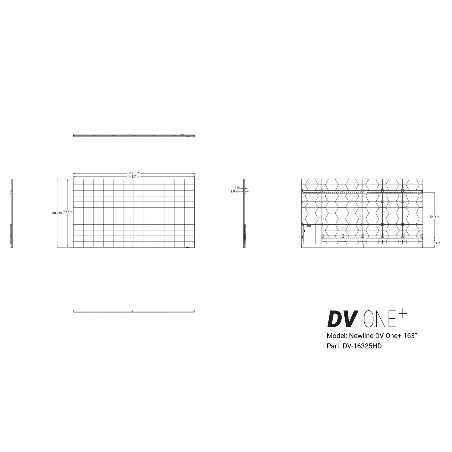 DV-One-163-Dimensional-Drawing
