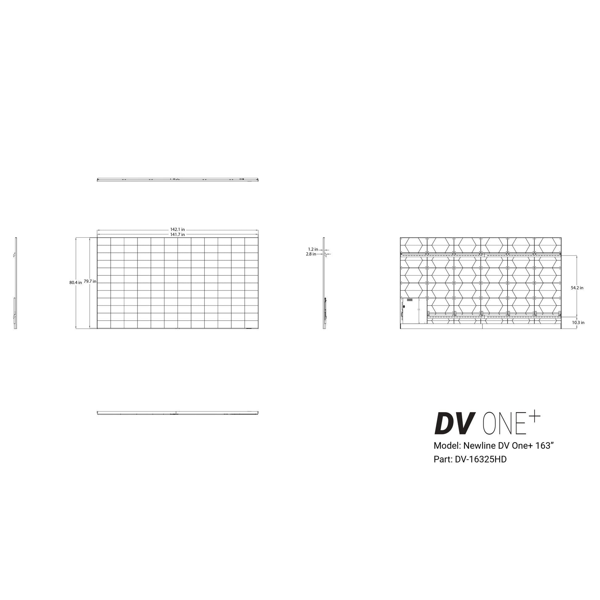 DV-One-163-Dimensional-Drawing