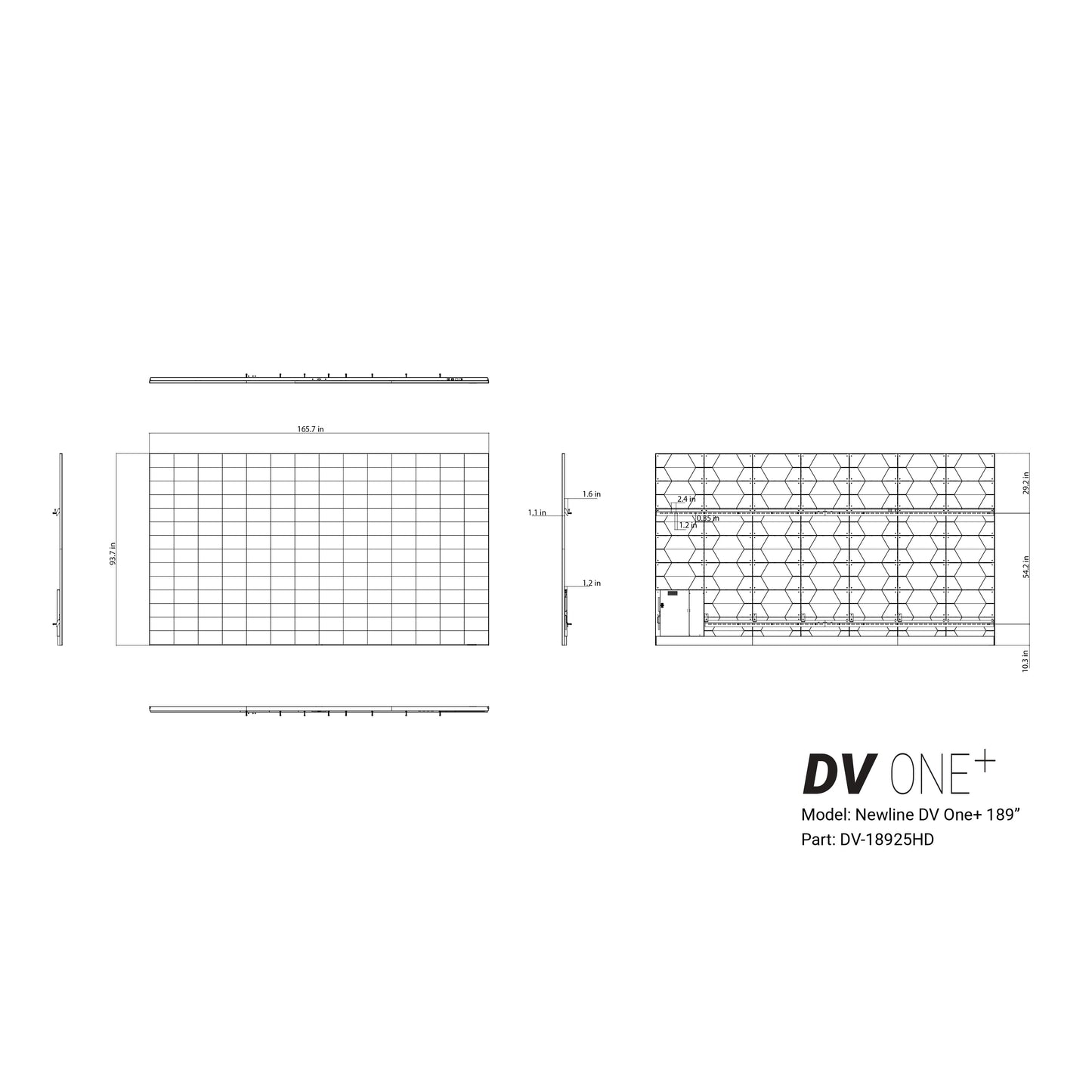 DV-One-189-Dimensional-Drawing