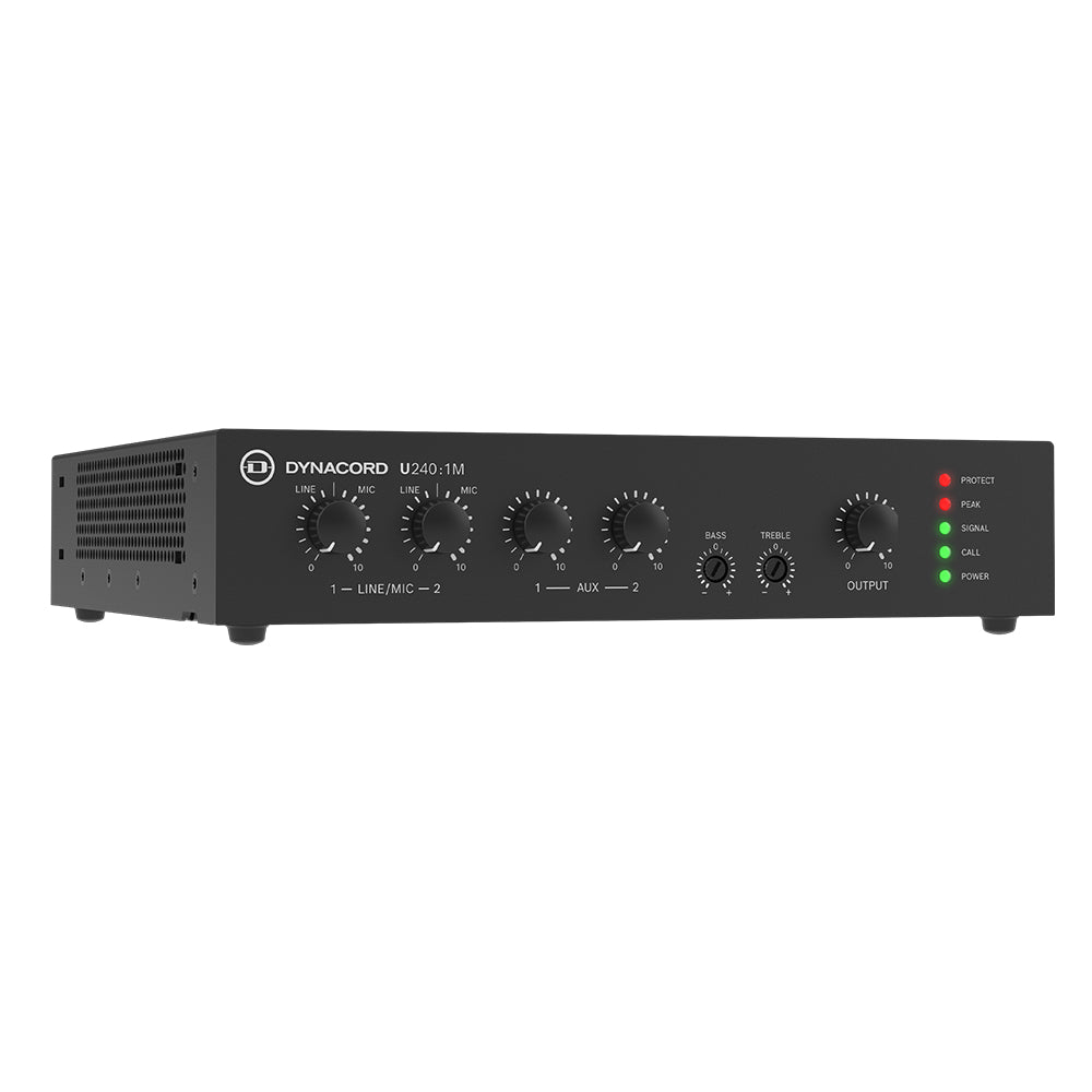Dynacord U240:1M-US 240W Single Channel Mixer Amplifier – SoundPro