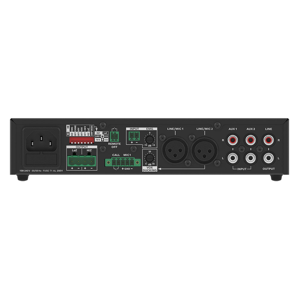 YU　① Dynacord U240:1M-US 240W Single Channel Mixer Amplifier – SoundPro