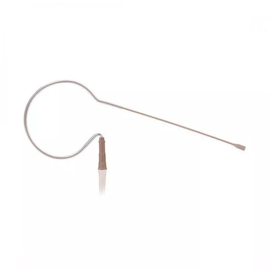 Countryman E6 Directional Earset With Classic/Springy Boom For Audio Technica | Hirose 4 pin (AT) (1mm) | For speaking and vocals | Light Beige