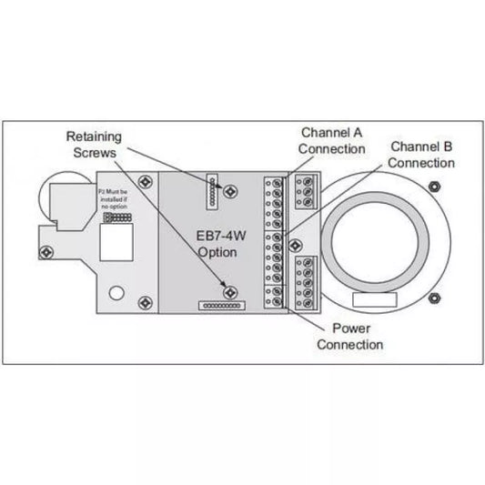 Clear-Com EB7-4W Encore Adapter Module 2-Channel 4-Wire