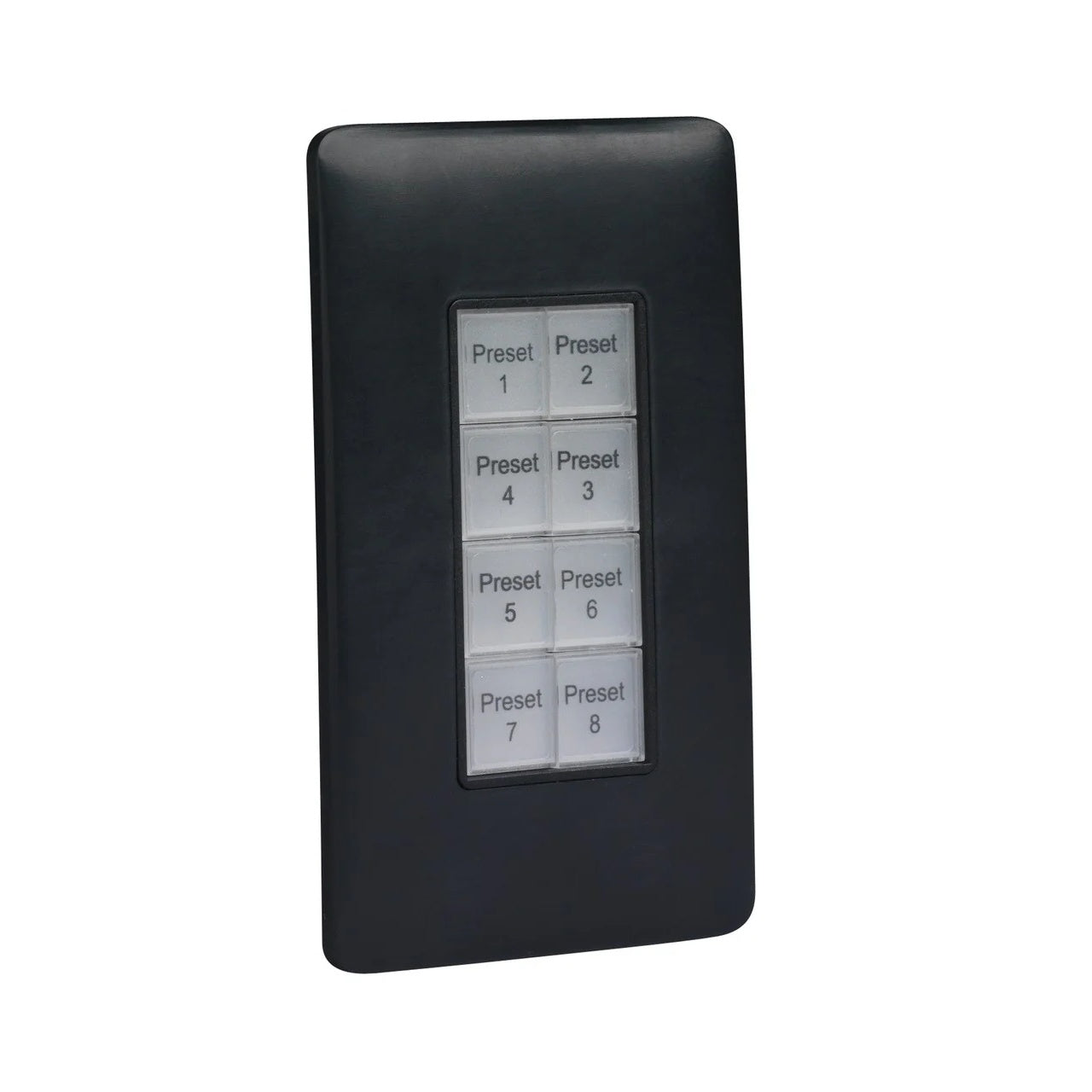 ETC E1008-4 Echo Inspire Button Station | 8-Button | Black
