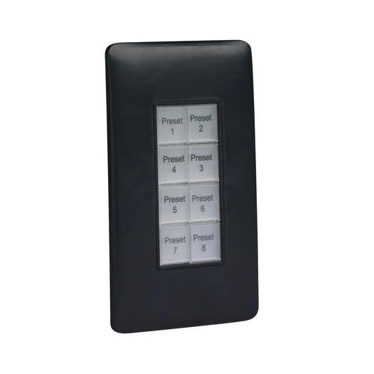 ETC E1008-4 Echo Inspire Button Station | 8-Button | Black