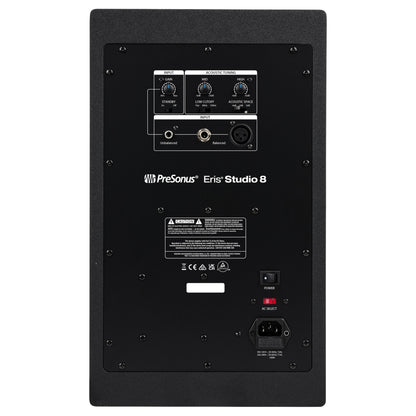 Presonus Eris Studio 8 8-Inch Powered Studio Monitor back