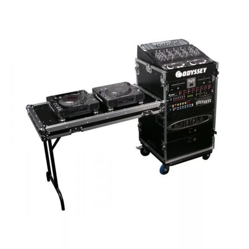 Odyssey FZ1116WDLX ATA COMBO RACK: 11U SLANT, 16U