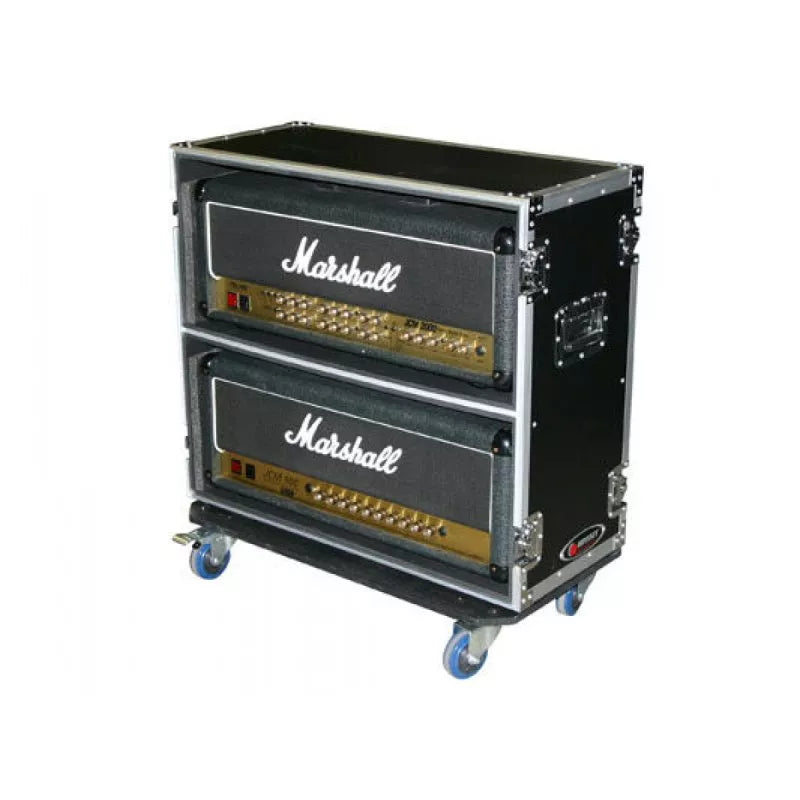Odyssey FZGAMPHEAD2X2W UNIV DUAL GUITAR AMP HEAD CASE