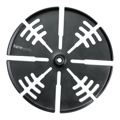 Gator Frameworks GFW-CABLEHNGRTRAY Mic Stand Cable Hanger Tray top