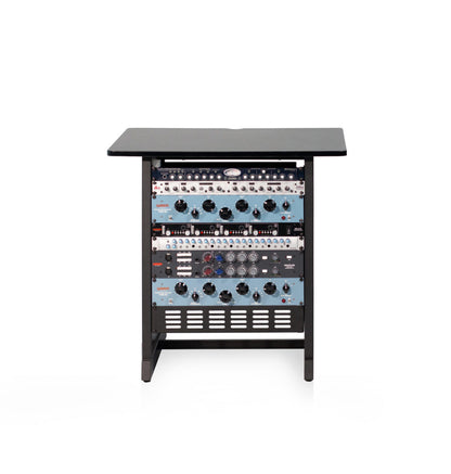 Gator Frameworks GFW-DESK-RK 12U Studio Rack Table with gear