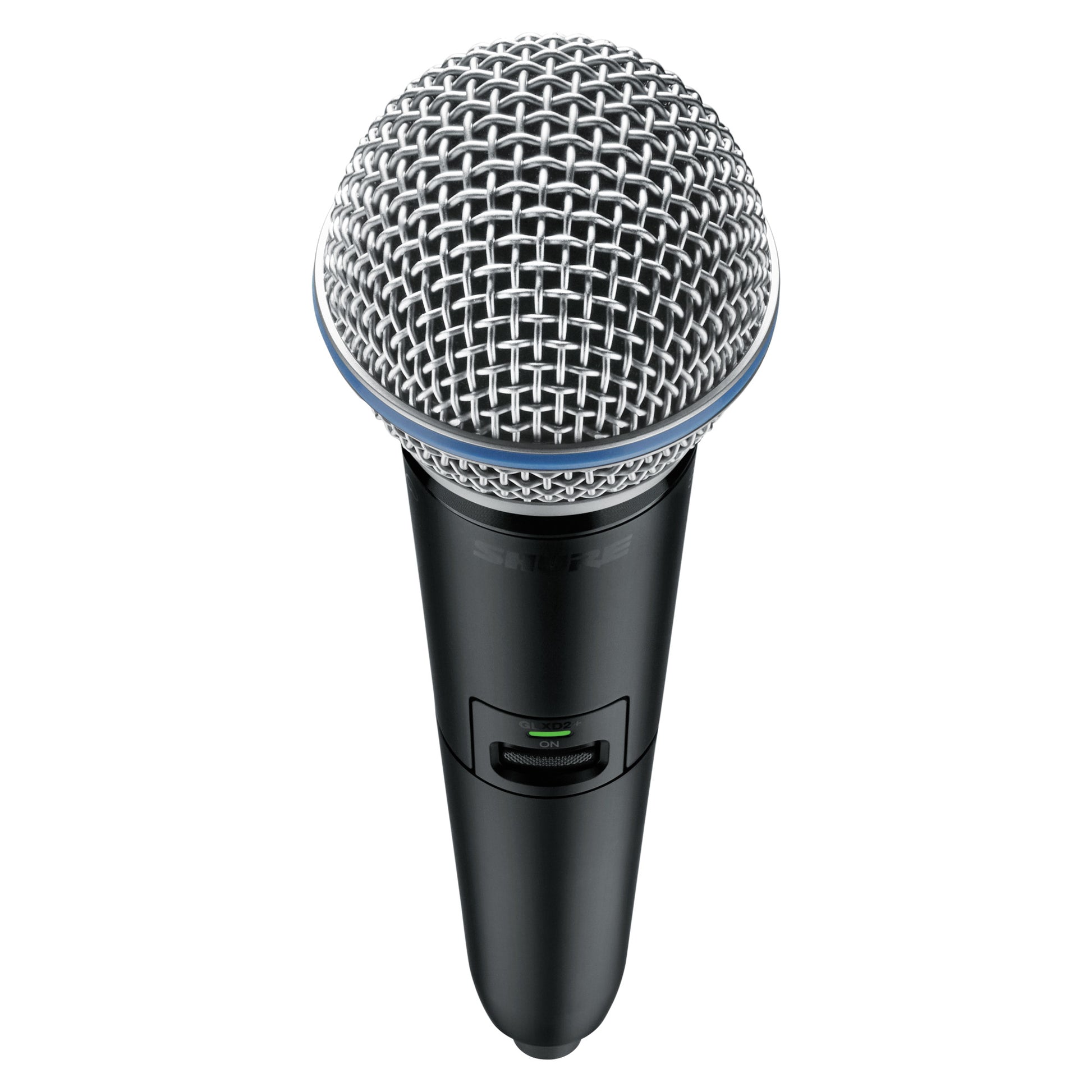 Shure GLXD2+/B58 Dual Band Handheld Microphone Transmitter detail