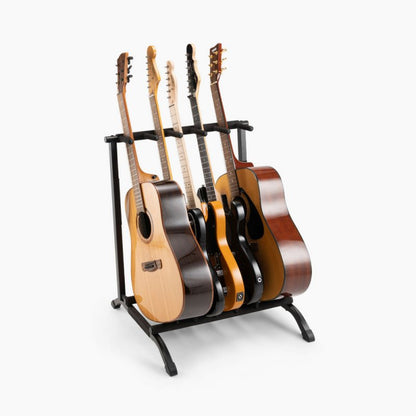 On-Stage TMP-GS7561 Five-Space Foldable Multi-Guitar Rack