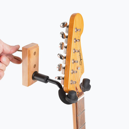 On-Stage TMP-GS7730 Wooden Wall-Mount Guitar/Ukulele Hanger
