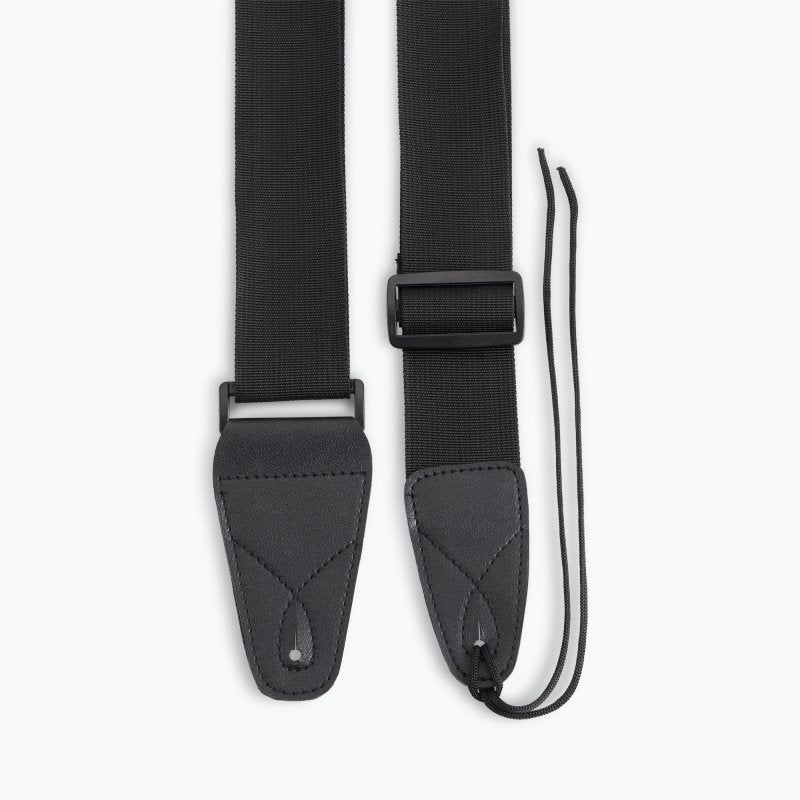 On-Stage TMP-GSA10BK Guitar Strap with Leather Ends