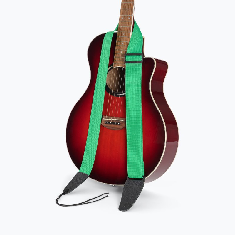 On-Stage TMP-GSA10GE Guitar Strap with Leather Ends
