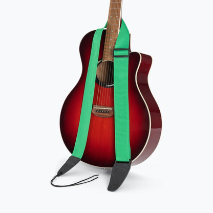 On-Stage TMP-GSA10GE Guitar Strap with Leather Ends
