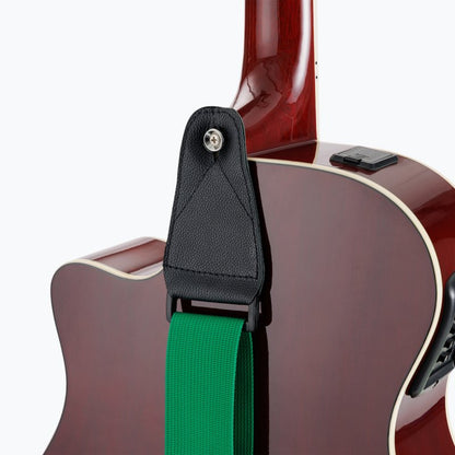 On-Stage TMP-GSA10GE Guitar Strap with Leather Ends
