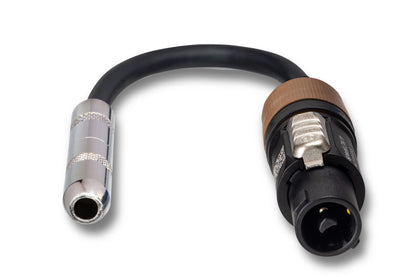 Hosa GSK-116,  1/4" (Female) TS to Neutrik speakON, Speaker Adapter Cable