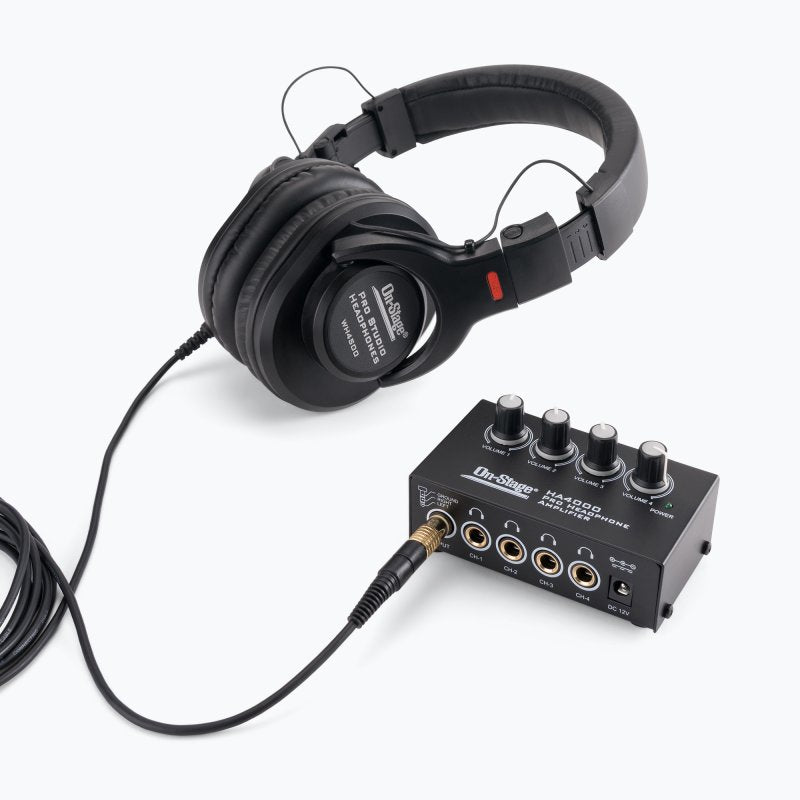 On-Stage TMP-HA4000 Four-Channel Headphone Amp