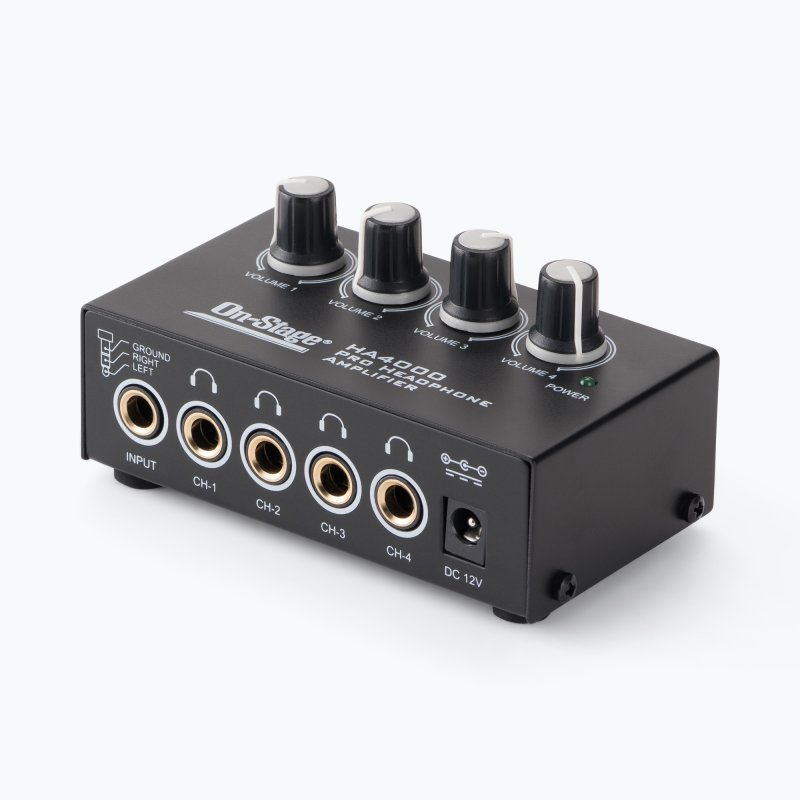 On-Stage TMP-HA4000 Four-Channel Headphone Amp