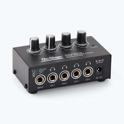 On-Stage TMP-HA4000 Four-Channel Headphone Amp