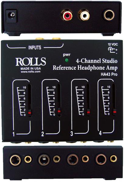 Rolls HA43 Pro Headphone Amplifier