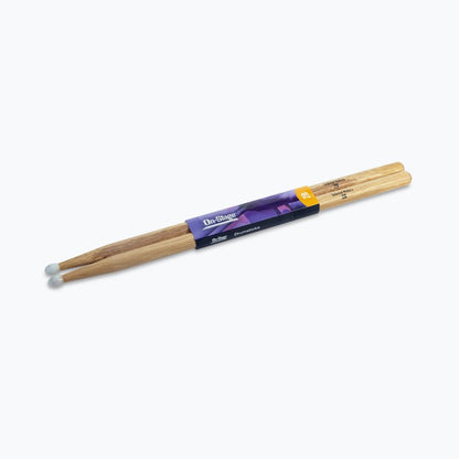 On-Stage TMP-HN2B Hickory Drum Sticks (2B, Nylon Tip, 12pr)
