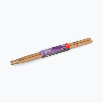 On-Stage TMP-HW5A Hickory Drum Sticks (5A, Wood Tip, 12pr)