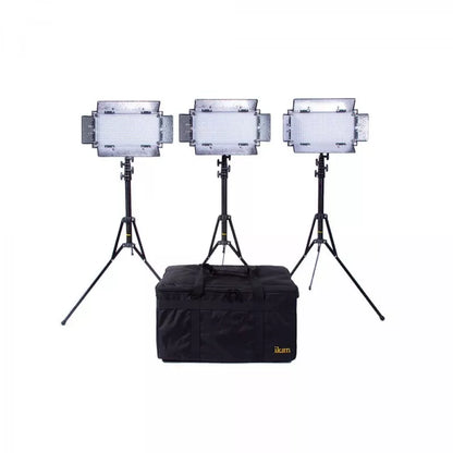 IKAN IB508-V2-KIT Kit with 3 x IB508-v2 Bi-color LED Studio Light