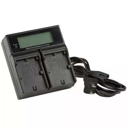 IKAN ICH-KDUAL-E6 Dual Charger for Canon E6 Style Batteries