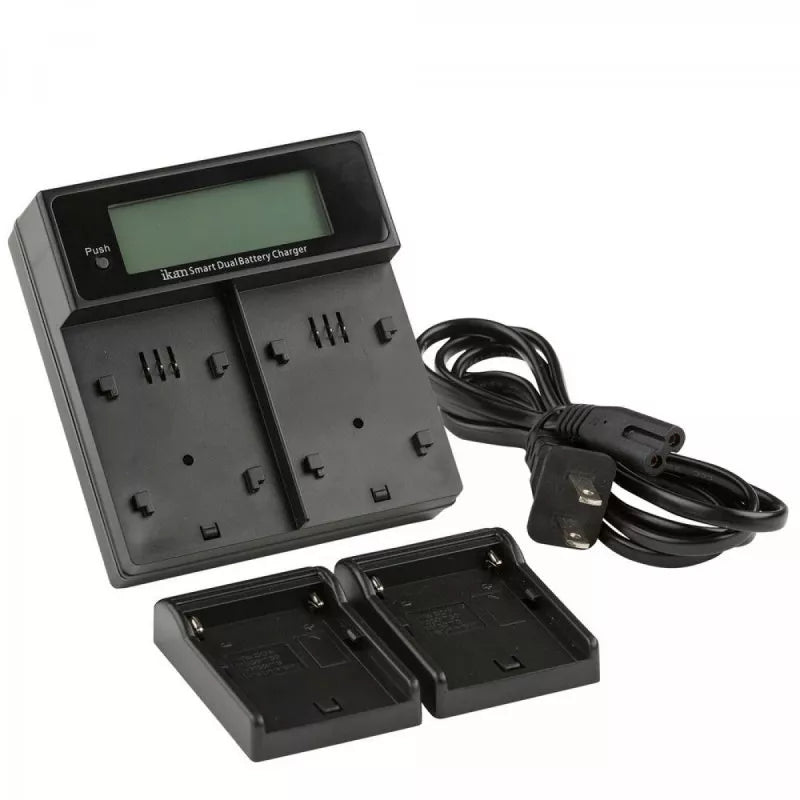 IKAN ICH-KDUAL-L Dual Battery Charger for Sony L-Series Style Batte