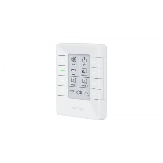Biamp Uniform 8U 8-button E Ink control pad wit