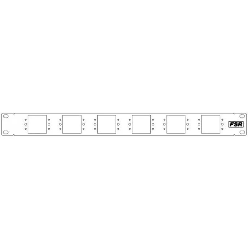 FSR IPS-RK12 1 RU Bracket with 6 2 Slot IPS