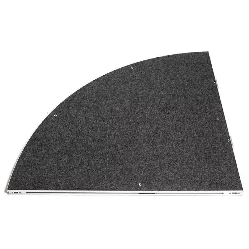 Intellistage ISQRPC4 4ft Industrial Finish qrtr rnd