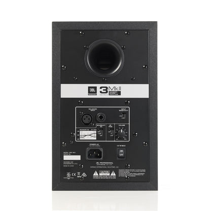 JBL 305P MkII 5" 2-Way Powered Studio Monitor Rear