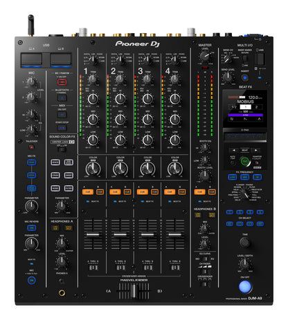 Pioneer DJ DJM-A9 4-Channel Professional DJ Mixer Top View