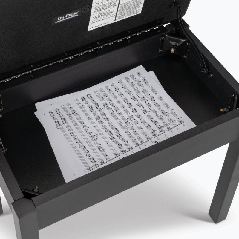On-Stage TMP-KB8902B Flip-Top Keyboard/Piano Bench