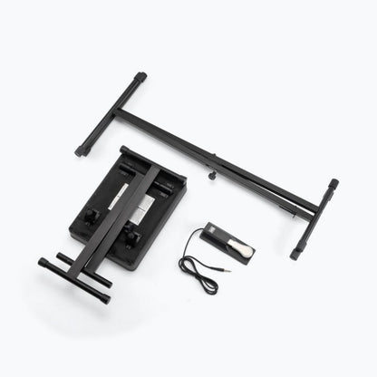 On-Stage TMP-KPK6550 Keyboard Stand and Bench Pack with Keyboard Sustain Pedal