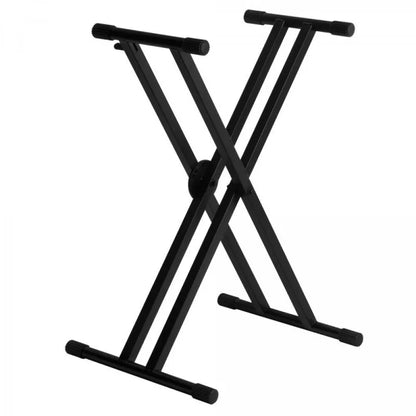 On-Stage TMP-KS7291 ERGO-LOK Double-X Keyboard Stand with Welded Construction