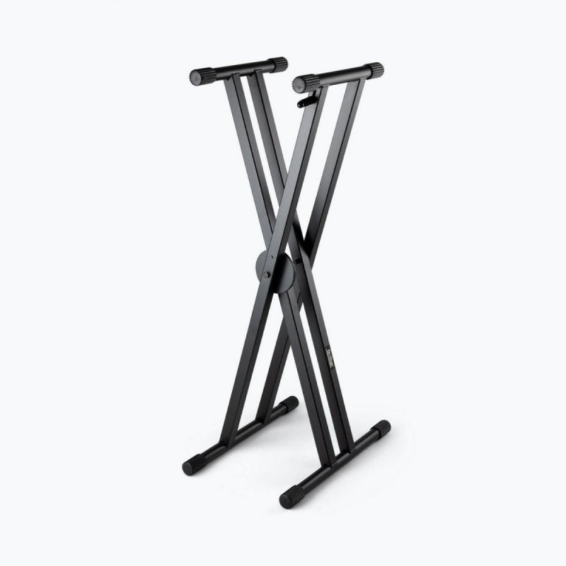 On-Stage TMP-KS7291 ERGO-LOK Double-X Keyboard Stand with Welded Construction
